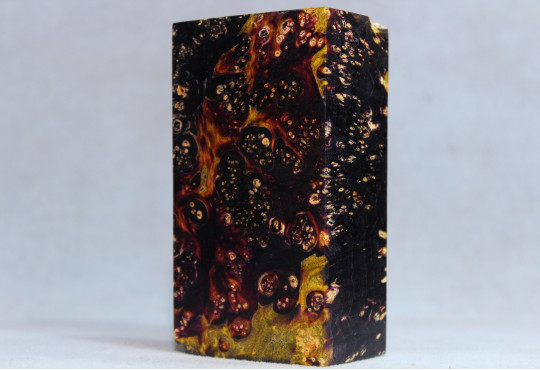 Stabilized Maple Burl Wood Mod Block